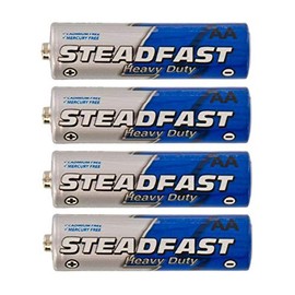 Steadfast 240pk Heavy Duty AA Batteries Mercury and Cadmium Free Set