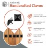 Borderland Rustic Hardware 10 Pack Square Pyramid Door Clavos Decorative