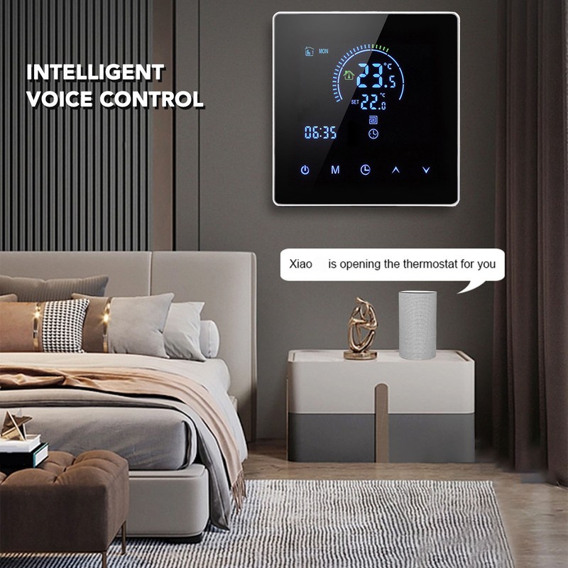 16A Digital Thermostat with LCD Display Programmable Thermostat Electric Heating