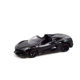 2020 Chevy Corvette C8 Stingray (Lot #3003), Black - Greenlight 37240/48-1/64 Scale Diecast Model Toy Car