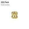 DTGN M2x3x3.2mm (ID x L x OD) Knurled Insert Nuts