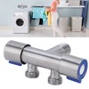 Hapivida Water Diverter Valve G1/2 Stainless Steel Angle Valve 1