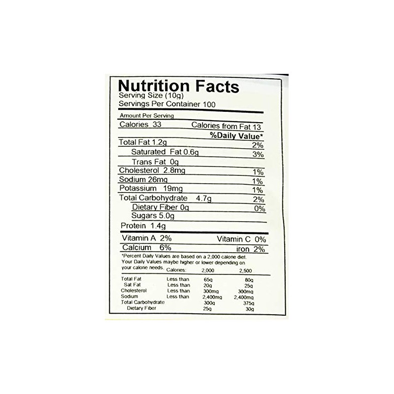 Qbubble Tea Powder, Peach, 2.2 Pound