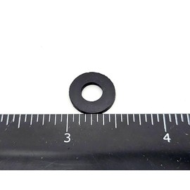 1/4" ID Rubber Flat Washers 1/2" OD 1/16" Thick Gasket Spacer 12-100 Packs (Pack Size: 25 Pack)