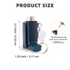 LJHYSD Asthma Inhaler Holder – Lightweight PU Leather Inhaler Case