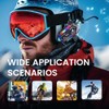 flintronic Helm-Headset, Motorrad Bluetooth 5.3 Kopfhörer mit IPX6, Helm Bluetooth