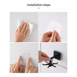 Importeek Organizador De Ganchos De Cocina, Colgador Giratorio De 360°