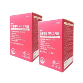 Nutricore Saw Palmetto Octacosanol 600mg x 60 capsules x 2 boxes, 4 month supply / 뉴트리코어 쏘팔메토 옥타코사놀 600mg x 60캡슐 x 2박스 4개월분