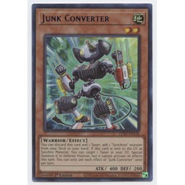Junk Converter (Blue) - LDS3-EN118 - Ultra Rare - 1st Edition
