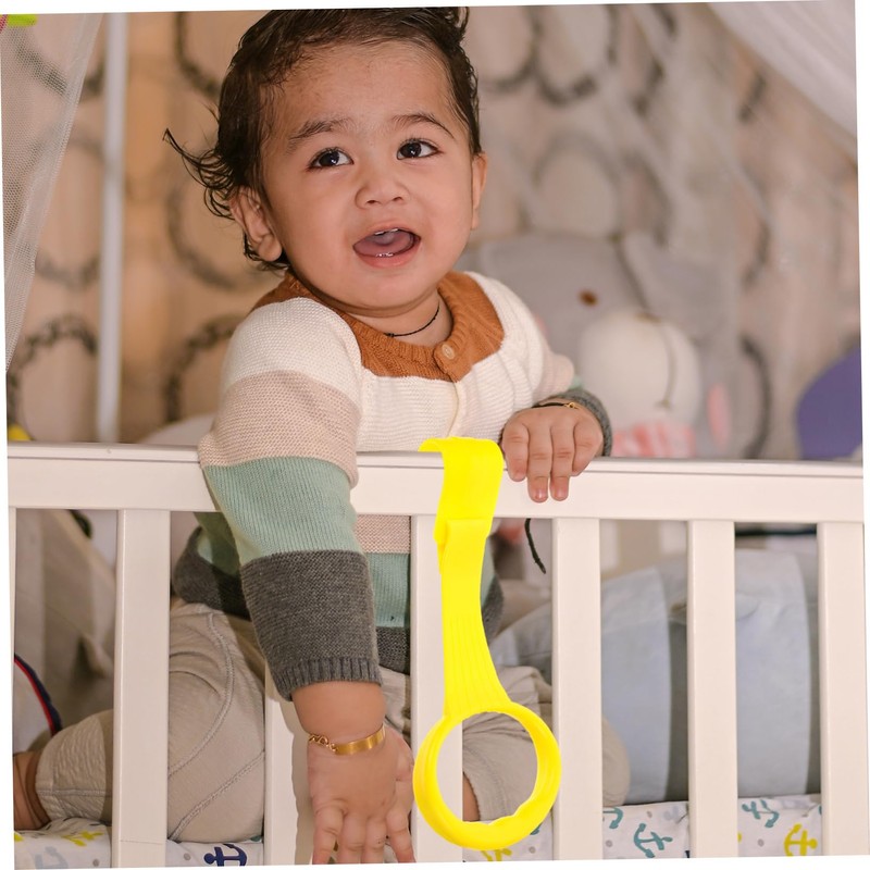 SHOWERORO Infant Bed Pull Rings 2 Pack Crib Hanging Rings