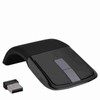 2.4GHz Foldable Wireless Arc Touch Mouse Mice USB Receiver For