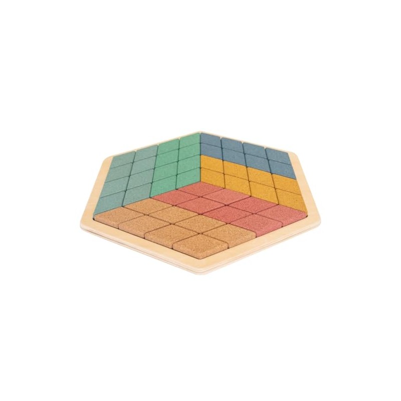 Korko Creative Colour Tiles: Imagination and Cognitive Development with Vibrant