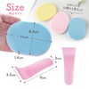 Hair Removal Support Set, Hair Removal Cream, Wiping Spatula, Sponge,