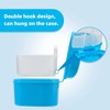 Denture Case Denture Cup with Strainer - Denture Bath Box