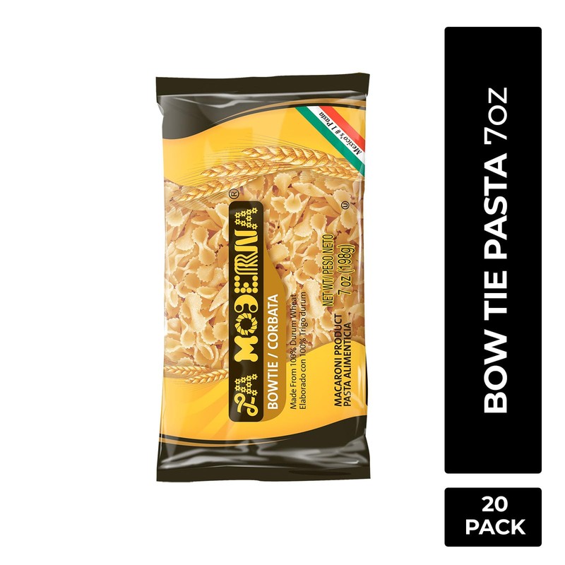 LA MODERNA, Bow Tie Corbata Pasta, 7 oz (Pack of
