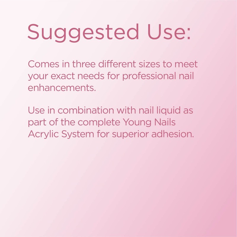 Young Nails Acrylic Cover Powder 85 Gram 2.99 Oz Naked