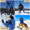 Winter Neck Warmer Face Ski Mask: 4 Pack Neck Gaiter