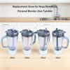 KLOWOAH Replacement Straws Compatible With Ninja Blendboss Personal Blender 26oz