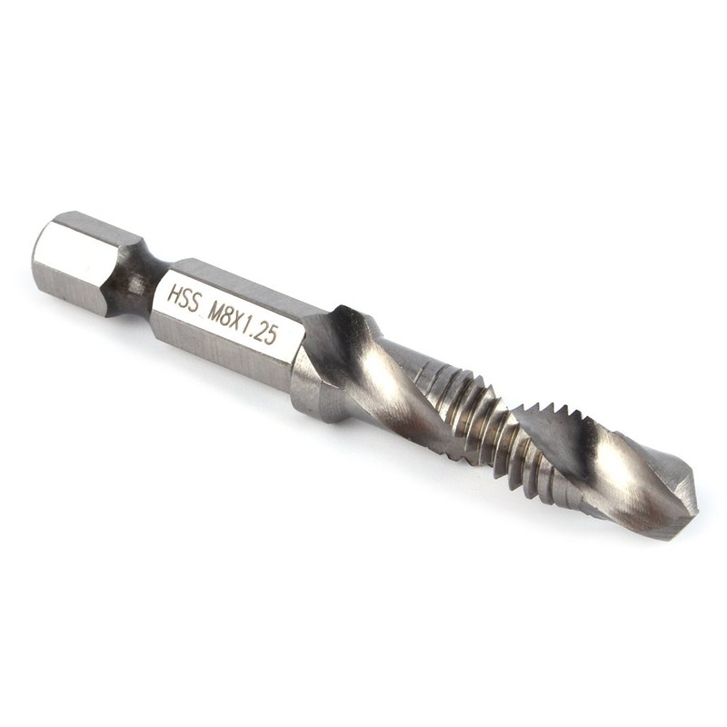 Hex Shank Drill Bit Tap Hexagonal Drill Bits M8 HSS