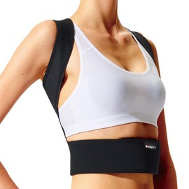 Dr.magico Kyosei Belt Plus Size M Size, Made in Japan, Posture Correction Belt, Rolled Shoulder, Posture Correction, Stooping Correction, Posture, Thin, Breathable, Mesh, Unisex