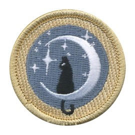 Moon Kitties Patrol Patch (Sew-on) - ClassB