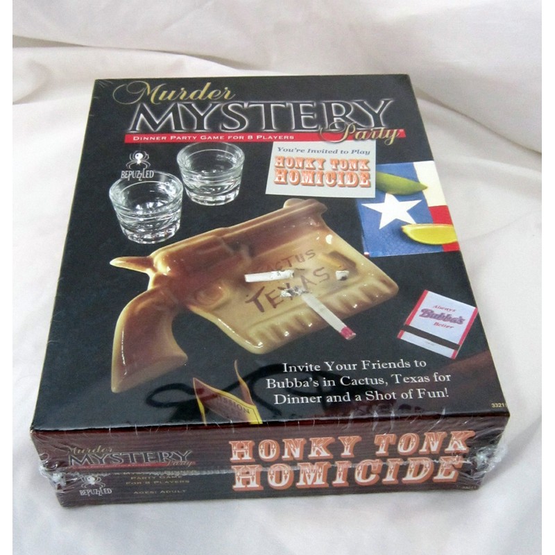 Murder Mystery Party Game - Honky Tonk Homicide