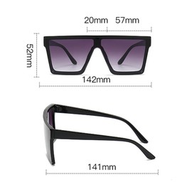 SSKHE Flat Top Oversized Sunglasses,Square Sunglasses,Sun Glasses Big Frame Fashion Shades,trendy cat eye sunglasses,flat top shield sunglasses,Oversized Flat Top Shades sunglasses Fashion Shades UV40