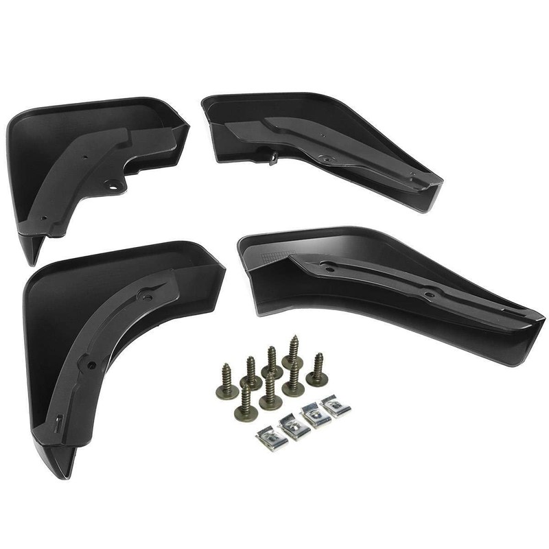 A-Premium Set of 4PCS Mud Flaps Splash Guards Mudguards Mudflaps