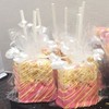 200 Rice Krispie 4W"x2D"x8H" Clear Gusseted Poly Bags for Favors