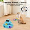 MOHAYA Cat Toys,4-in-1 Automatic Kitten Toy for Bored Indoor Adult