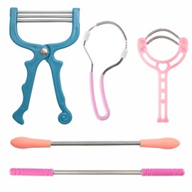 Hair Removal Spring,Face Hair Remover Tool,5 Pieces Spring Epilator Manual Hair Removal Tool Suitable for Fine Hair on Face and Other Body Parts (Random Color)