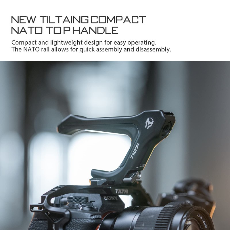 Tilta Compact NATO Top Handle for Camera Cage Compatible with
