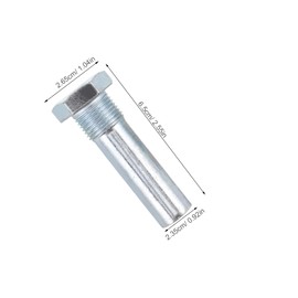 STOBAZA Horizontal Jack Bolt for Floor Jack Repair Metal Handle Screws Stability Reinforced Design Replacement