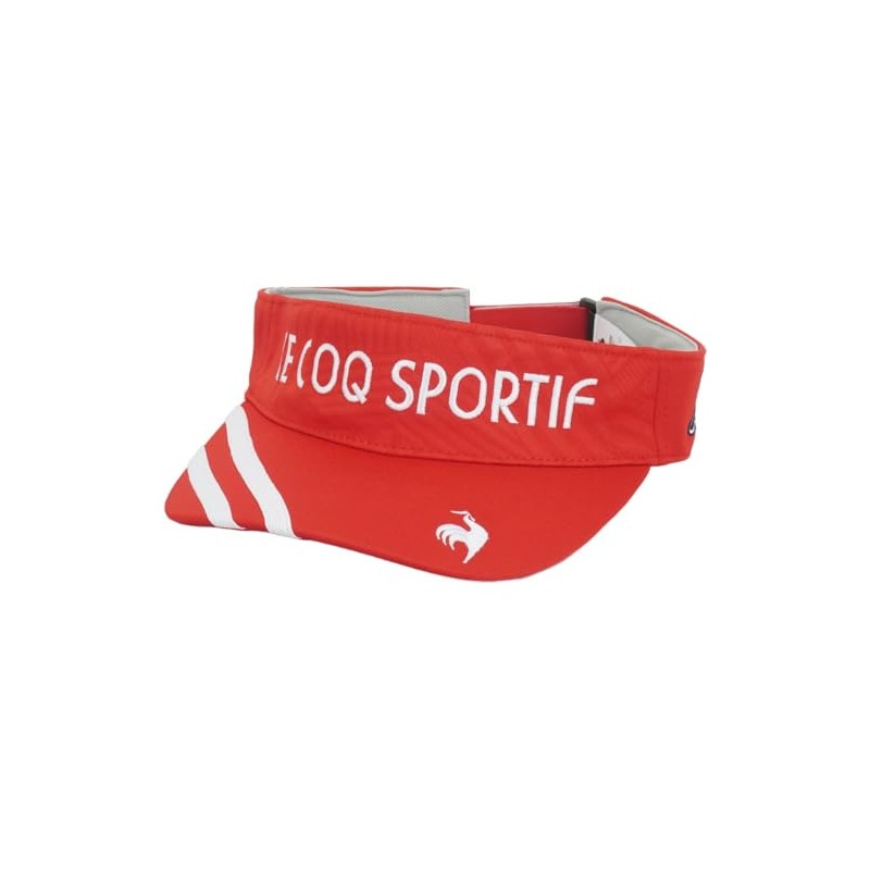 Coq Sportif QGBXJC52 Men's Logo Sun Visor, Eve Line, Cooling