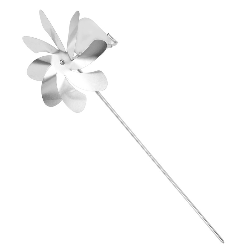 360 Degree Rotation Swivel Weathervane Stainless Steel Windmill Weather Vane