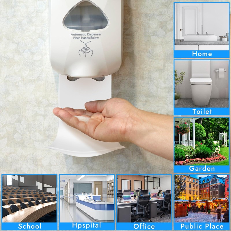 Dispenser Drip Tray Wall Mount Soap Dispenser Bracket,Laundry Detergent Drip