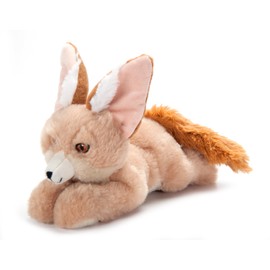 The Petting Zoo Fennec Fox Stuffed Animal Plushie, Gifts for Kids, Earth Keeperz Wildlife Animals, Zoologee Brown Fennec Fox Plush Toy, 10 inches
