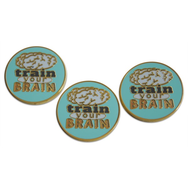 Novel Merk Learning, Reading, & Motivational Lapel Pin, Hat Pin
