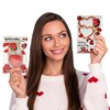 Fruidles Valentine's Day Bachelor Heart-Shaped Chocolate and Rose Duo, Will
