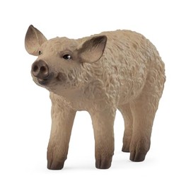 schleich 14893 Woollen Pig Piglet, from 3 Years, Farm World Toy Figure, 5 x 5 x 3 cm