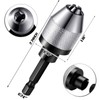 Honoson Keyless Drill Chuck Bit 1/4 Inch Hex Shank Keyless