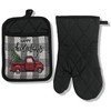 Holiday Christmas Kitchen Towels Pot Holder Set: Bring Home The