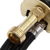 Hair Salon Shampoo Basin Hot Cold Double Control Faucet Switches