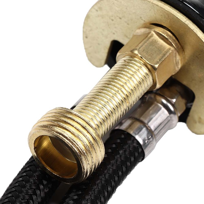 Hair Salon Shampoo Basin Hot Cold Double Control Faucet Switches