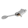 Faucet Foot Pedal Valve Silver Stainless Steel Water Saving Floor