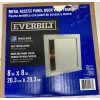 Everbilt Metal Access Panel Door With Frame 8" x 8"