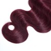 Burgundy Bundles Human Hair Ombre Body Wave Bundle 1B99J Bundles