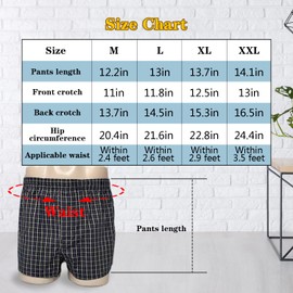 YingXue Men's Incontinence Underwear Boxers, 2-Packs, Leak Proof Underwear absorbent 50cc, Urine leakage countermeasures Washable Reusable Underwear (XL)