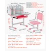 VEVOR Kids Study Chair and Desk Set, Study Desk and