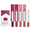 4 PCS Labiales, Balsamo Labial, Labial Hidratante, Mate Lápiz Labials,